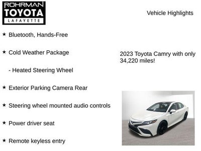 2023 Toyota CAMRY XSE