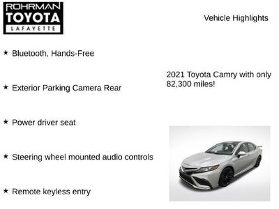 2021 Toyota Camry XSE