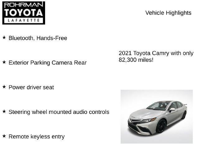 2021 Toyota Camry XSE