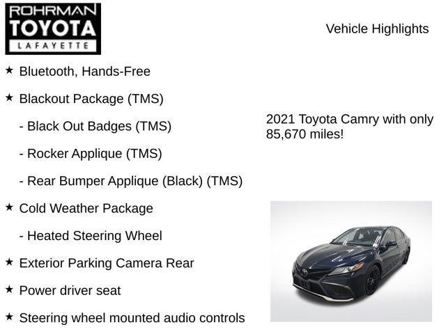 2021 Toyota Camry XSE