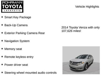 2014 Toyota VENZA XLE
