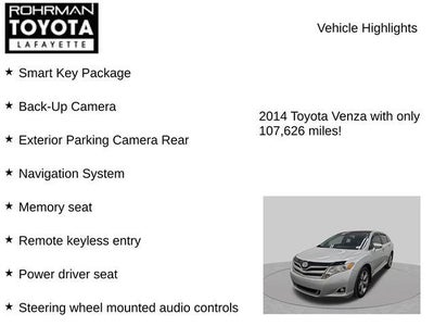 2014 Toyota VENZA XLE