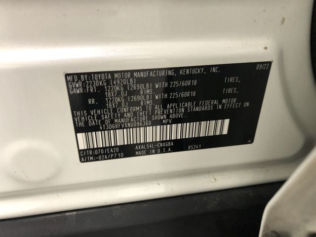 2022 Toyota RAV4 HYBRID Limited