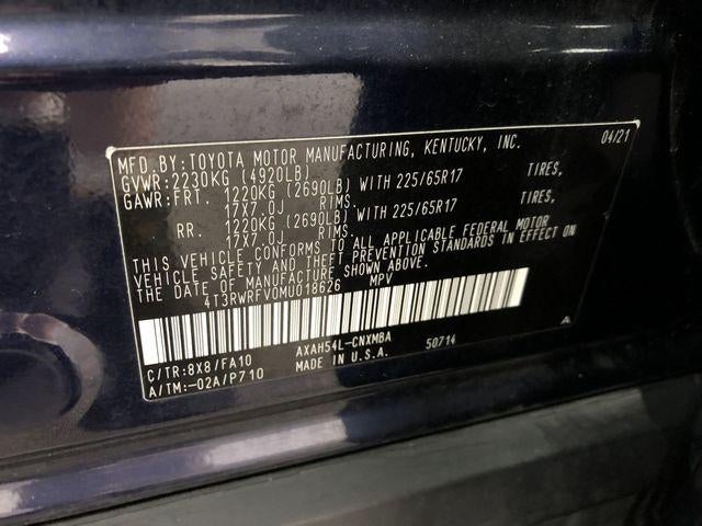 2021 Toyota RAV4 HYBRID XLE