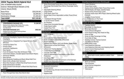 2024 Toyota RAV4 HYBRID XLE