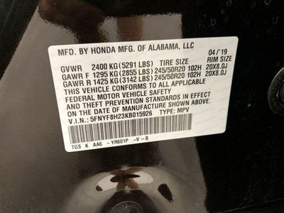 2019 Honda Passport Sport