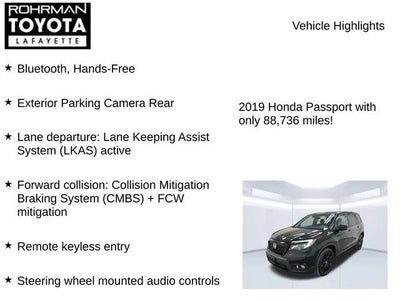 2019 Honda Passport Sport