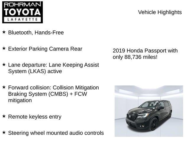 2019 Honda Passport Sport