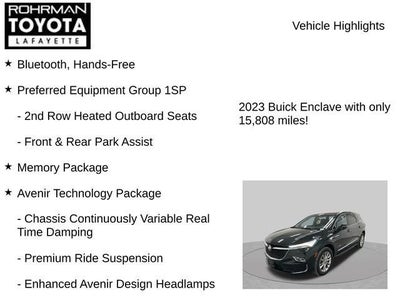2023 Buick Enclave Avenir