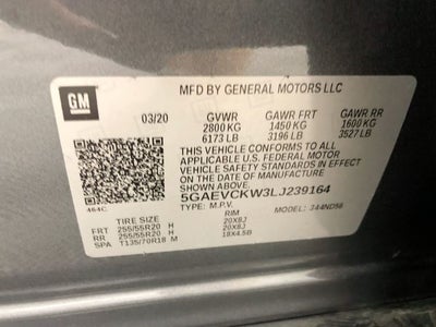 2020 Buick Enclave Avenir