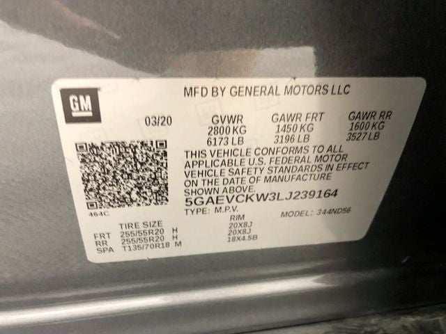 2020 Buick Enclave Avenir