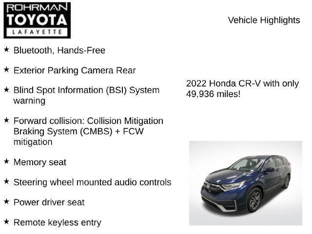 2022 Honda CR-V EX-L