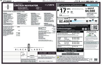 2021 Lincoln Navigator L Black Label