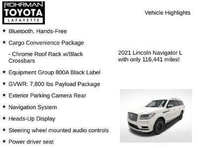 2021 Lincoln Navigator L Black Label