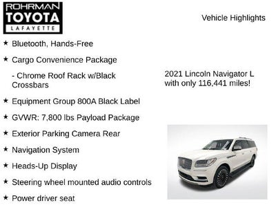 2021 Lincoln Navigator L Black Label