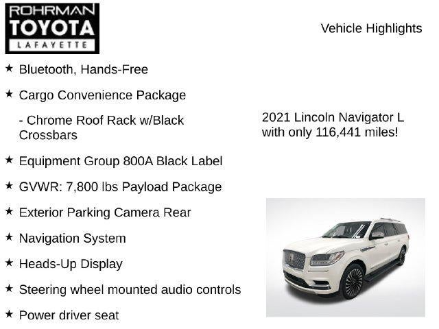 2021 Lincoln Navigator L Black Label