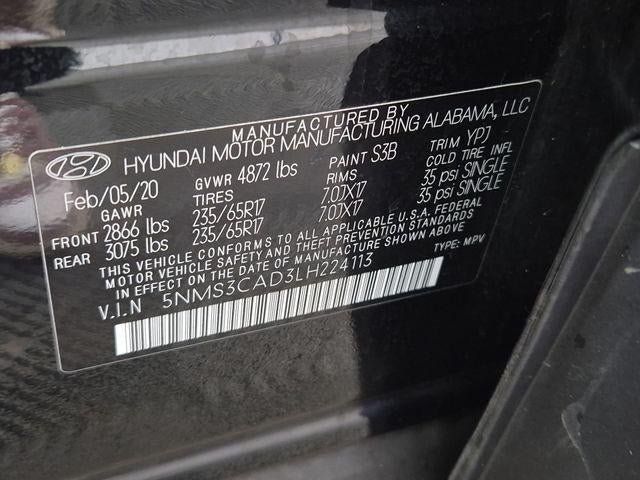 2020 Hyundai Santa Fe SEL