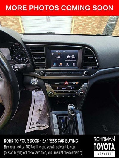 2018 Hyundai Elantra Value Edition