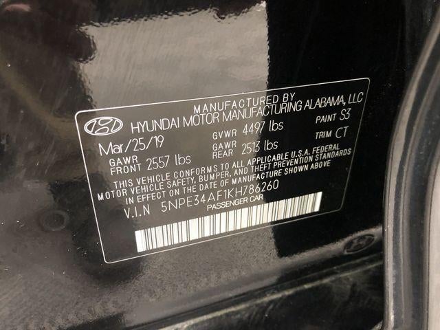 2019 Hyundai Sonata SEL