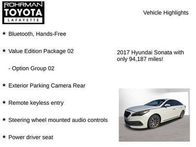 2017 Hyundai Sonata Sport