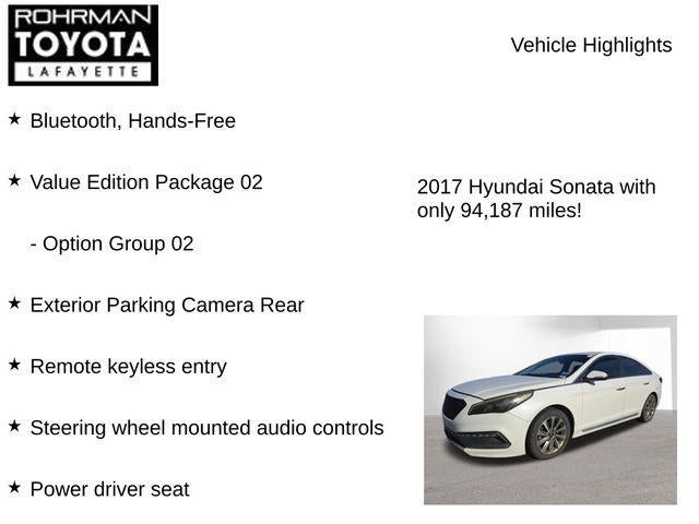 2017 Hyundai Sonata Sport