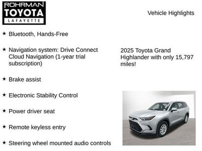 2025 Toyota GRAND HIGHLANDER XLE