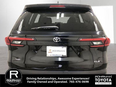 2024 Toyota GRAND HIGHLANDER XLE