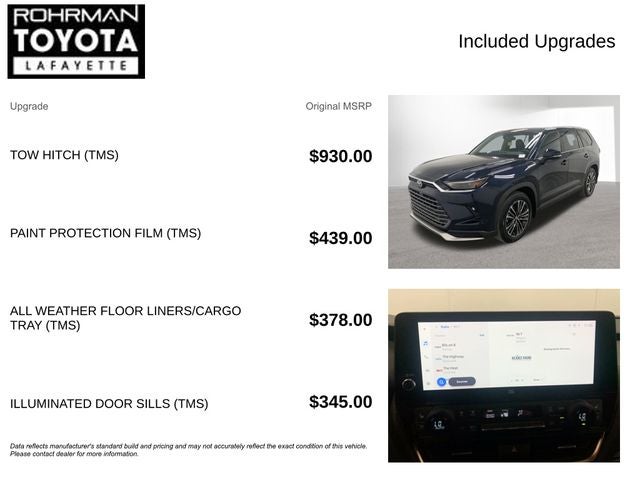 2025 Toyota Grand Highlander Hybrid MAX Platinum