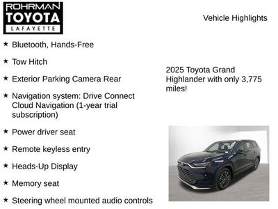 2025 Toyota Grand Highlander Hybrid MAX Platinum