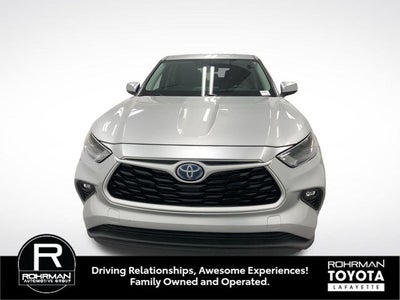 2022 Toyota Highlander Hybrid LE