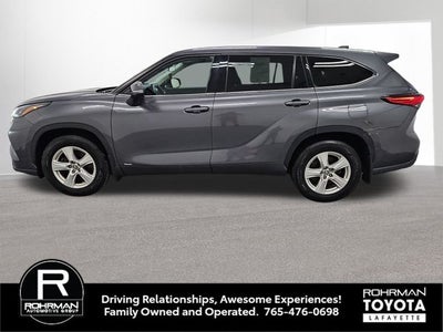 2022 Toyota Highlander Hybrid LE