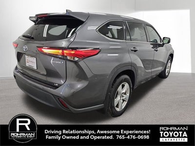2022 Toyota Highlander Hybrid LE