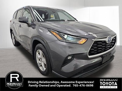 2022 Toyota Highlander Hybrid LE