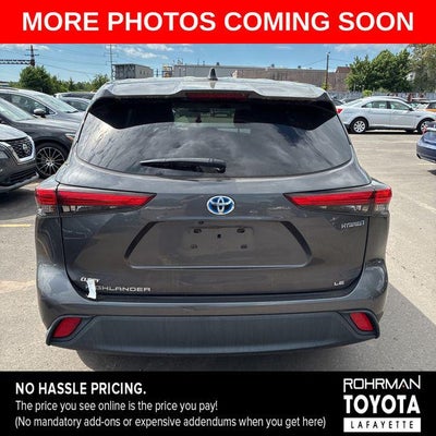 2022 Toyota Highlander Hybrid LE