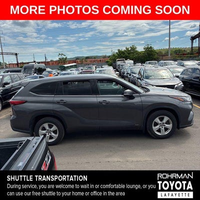 2022 Toyota Highlander Hybrid LE