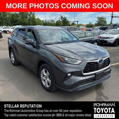 2022 Toyota Highlander Hybrid LE