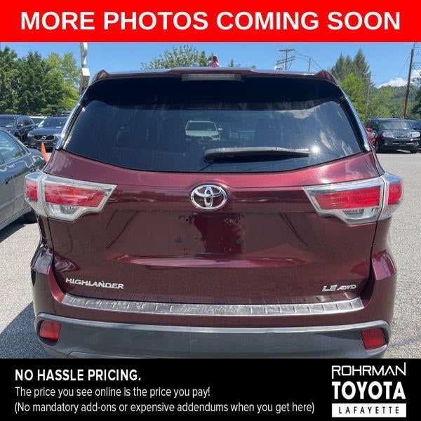 2015 Toyota HIGHLANDER LE V6