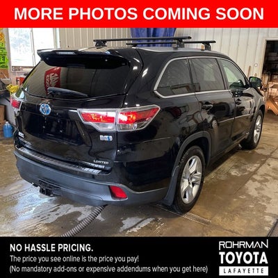2016 Toyota HIGHLANDER HYBRD Limited