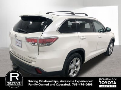2014 Toyota HIGHLANDER Limited Platinum V6