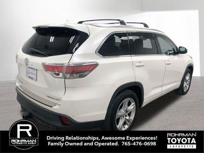 2014 Toyota HIGHLANDER Limited Platinum V6