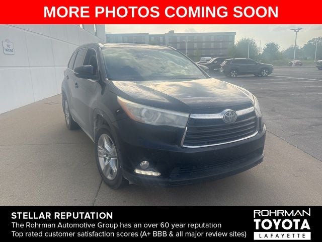 2016 Toyota HIGHLANDER Limited Platinum V6