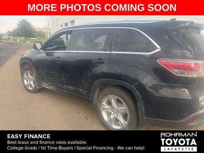 2016 Toyota HIGHLANDER Limited Platinum V6