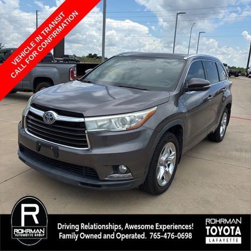 2016 Toyota Highlander Limited Platinum V6