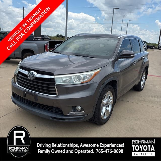 2016 Toyota Highlander Limited Platinum V6