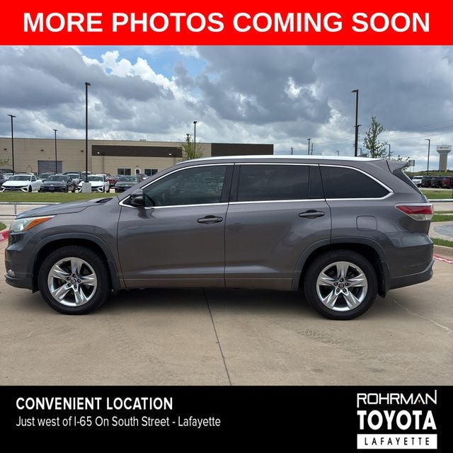 2016 Toyota Highlander Limited Platinum V6