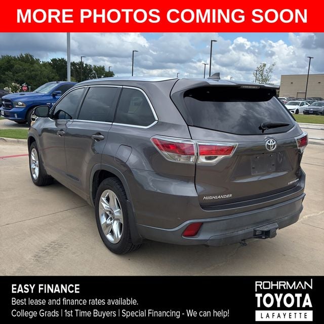 2016 Toyota Highlander Limited Platinum V6
