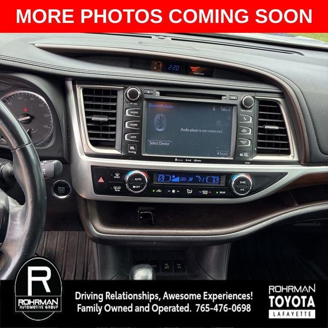 2016 Toyota Highlander Limited Platinum V6