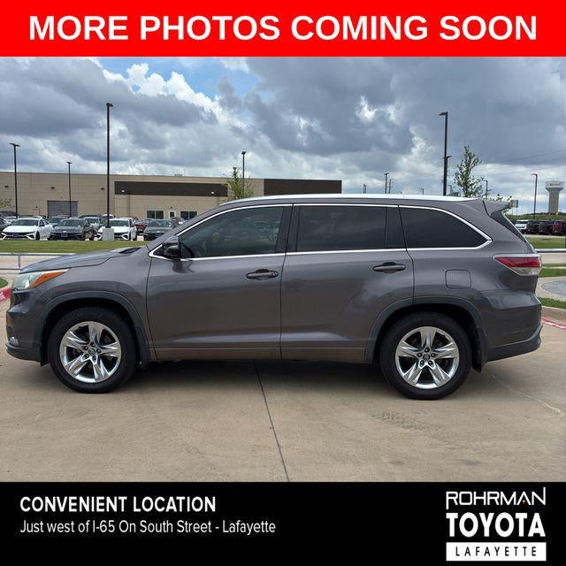 2016 Toyota Highlander Limited Platinum V6