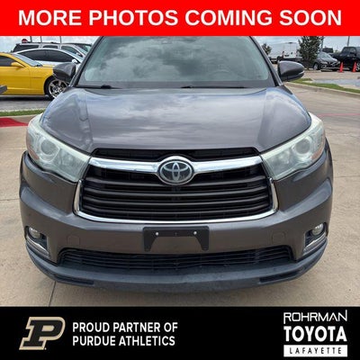 2016 Toyota Highlander Limited Platinum V6