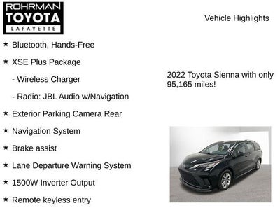 2022 Toyota Sienna XSE 7 Passenger